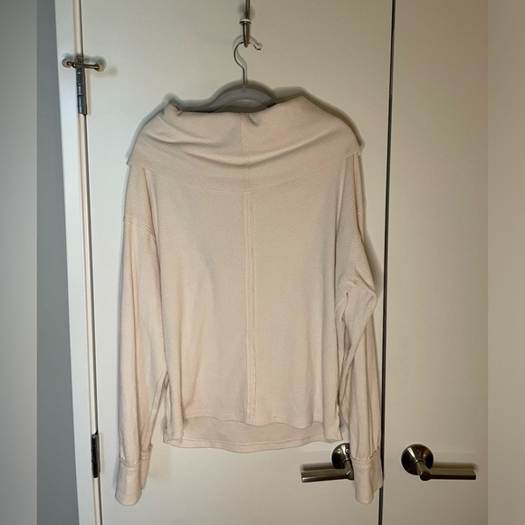 Free People Cream Top - Picture 4 of 6